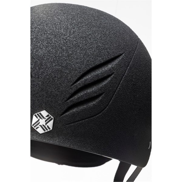 2025 Charles Owen Phoenix Helmet PHXBS - Black Silver
